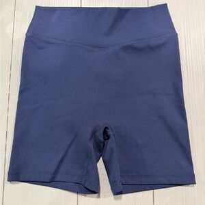 Women's Navy Blue Shorts